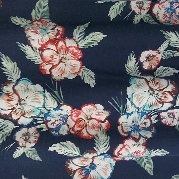 St. Johns Bay floral print 3X short sleeve tshirt - Picture 2 of 8